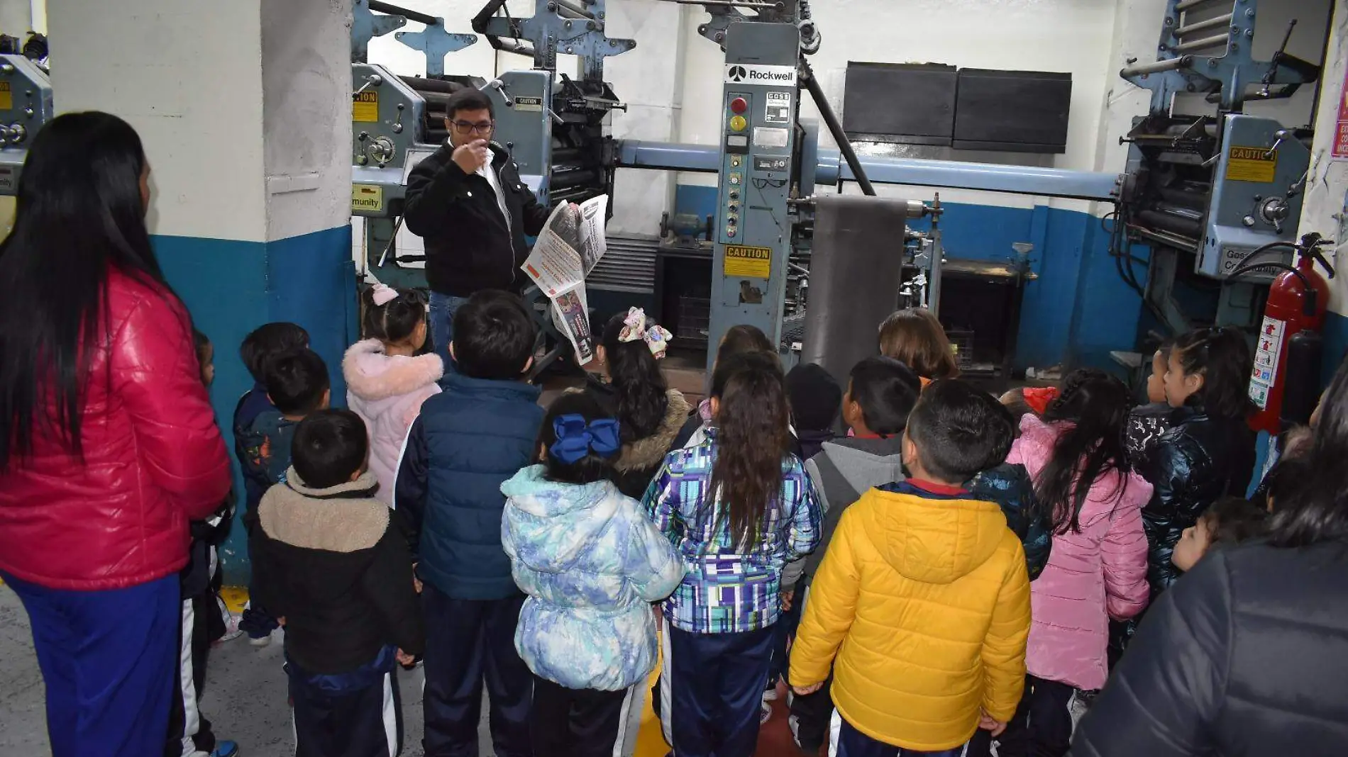 visita niños preescolar a el sol de parral